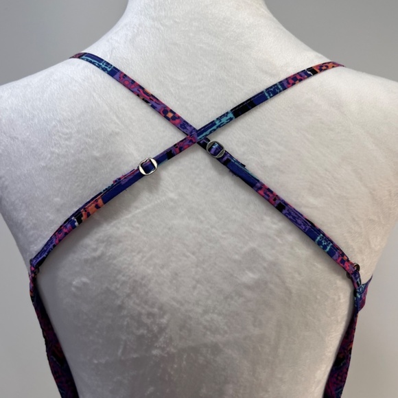 Bethany Mota for Aeropostale Open Back Print Dress, Size Small Petite - Picture 4 of 10